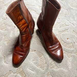 Men's Brown Genuine Leather Boots